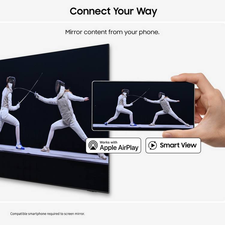 Samsung 32 inch Smart HD Ready HDR LED TV (British brand)
