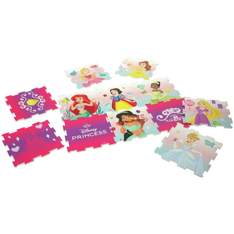 Disney Princess 12 piece EVA play mat - British product