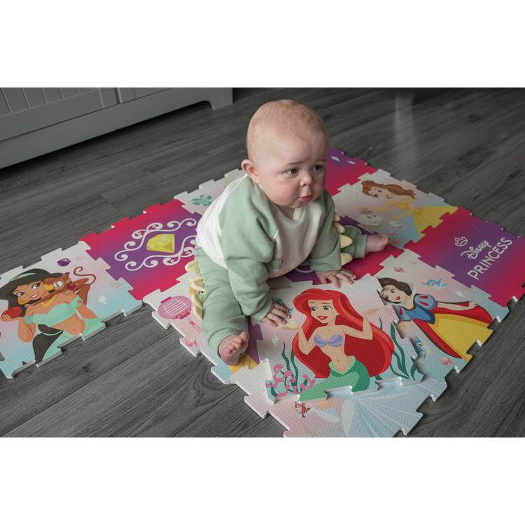 Disney Princess 12 piece EVA play mat - British product