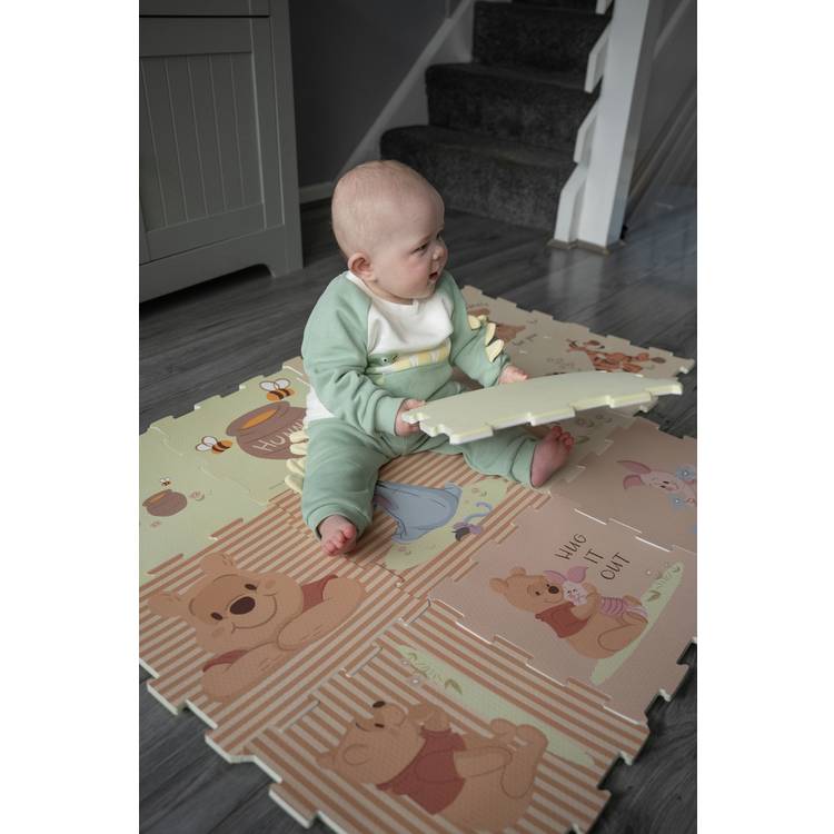 Winnie the Pooh 12 piece play mat EVA foam tiles - British product