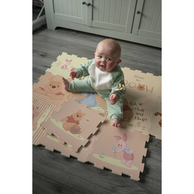 Winnie the Pooh 12 piece play mat EVA foam tiles - British product