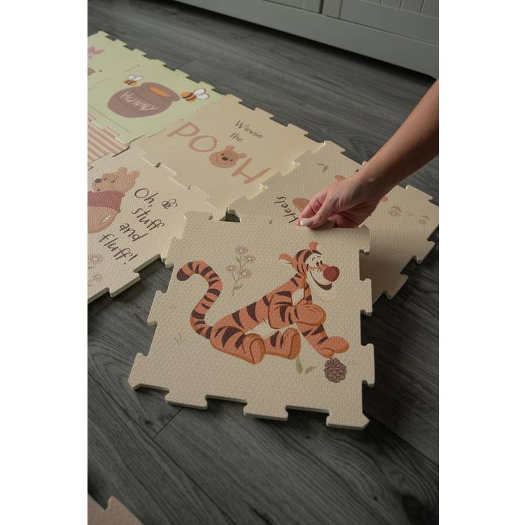Winnie the Pooh 12 piece play mat EVA foam tiles - British product