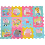 Peppa Pig 12 piece EVA play mat, imported from the UK