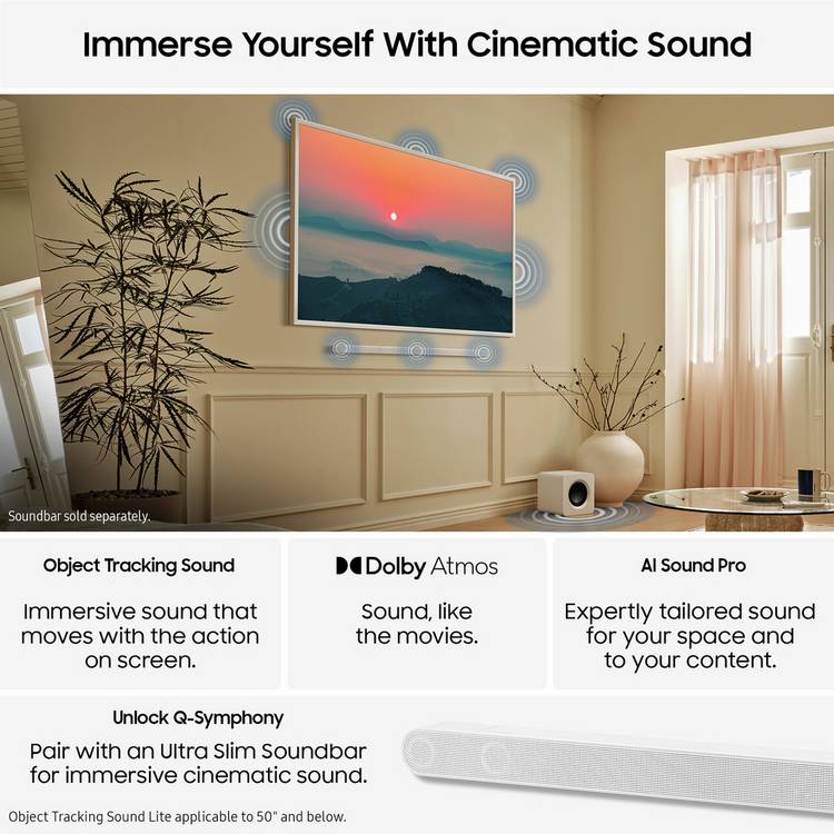 Samsung The Frame 43 inch QLED TV - British product