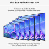 Samsung 55 inch Smart 4K TV, UK version