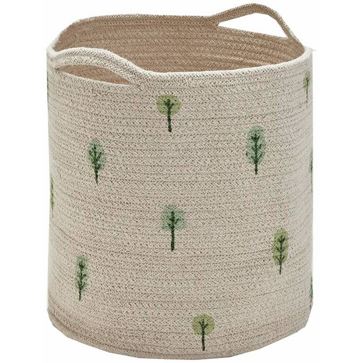 Great Little Trading Company rope storage basket Woodland 28cm - British product
