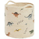 Great Little Trading Company rope basket dinosaur, imported from the UK