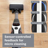 Bosch Unlimited 9 cordless vacuum MicroClean (British brand)