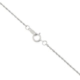 Revere sterling silver diamond infinity necklet, UK version