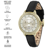 Radley Stone Set smartwatch with AMOLED display and bracelet (British brand)