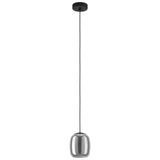 EGLO Ciampino pendant light black grey, UK version