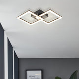 EGLO LED flush ceiling light black 31cm - British product