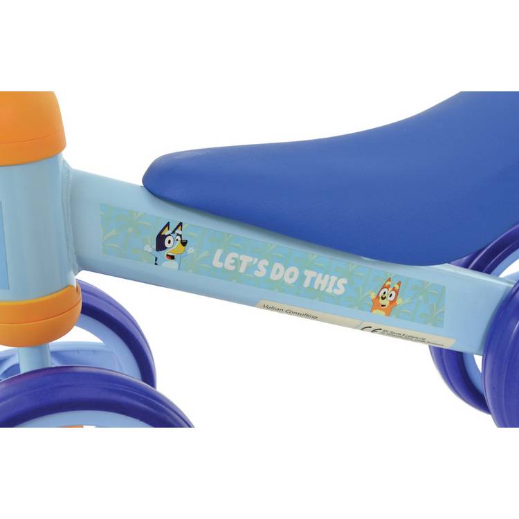 Bluey Deluxe Bobble Ride On ride on toy, imported from the UK