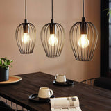 Argos EGLO Newtown Steel 3 Light Pendant Light, Black, 110cm Drop- Buy online at McGrocer