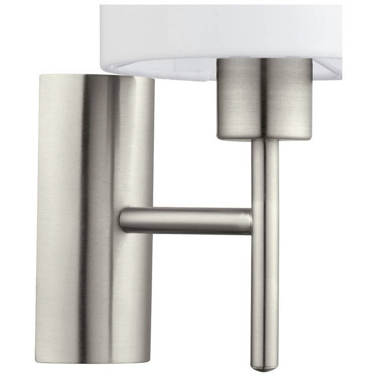 EGLO Pasteri steel wall light white 30.5cm - British product