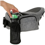 Dreambaby Up And Go hip seat carrier in grey, UK version
