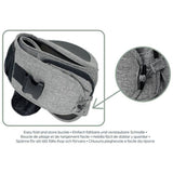 Dreambaby Up And Go hip seat carrier in grey, UK version