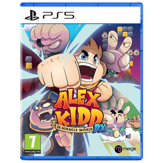 Alex Kidd Miracle World DX platformer game for PS5, UK version