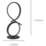 EGLO LED table lamp black 40.5cm - British product