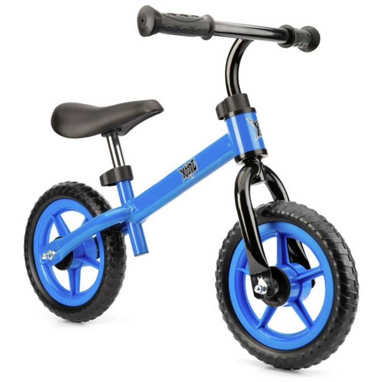 Xootz balance bike blue, imported from the UK