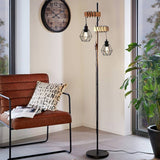 Argos EGLO Townshend 5 Steel Floor Lamp - Black- Buy online at McGrocer