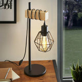 Argos EGLO Townshend 5 Steel Table Lamp - Black- Buy online at McGrocer