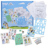 Bluey large art colouring set, imported from the UK