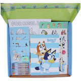 Bluey large art colouring set, imported from the UK
