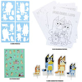 Bluey large art colouring set, imported from the UK