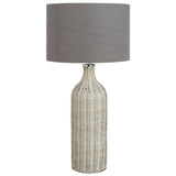 Pacific Anika rattan bottle lamp grey - British brand