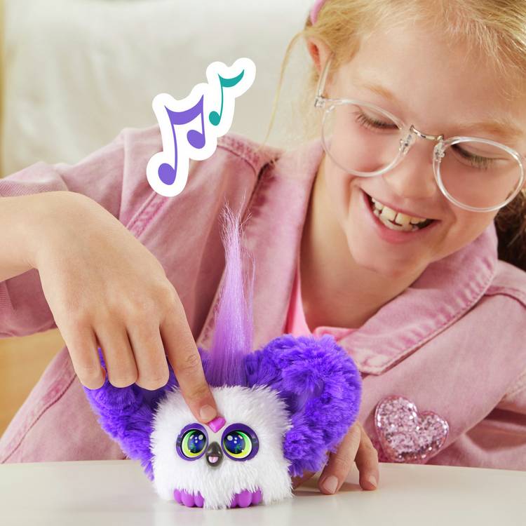 Hasbro Furblet Bam Boo panda interactive plush toy - British product