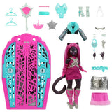 Monster High Catty Noir Skulltimate Secrets doll, UK version