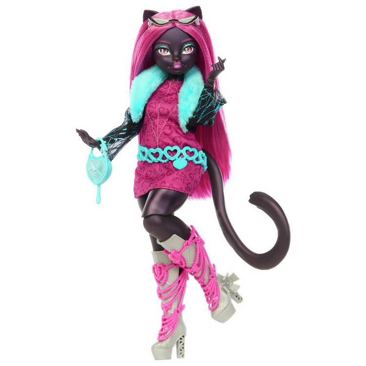 Monster High Catty Noir Skulltimate Secrets doll, UK version