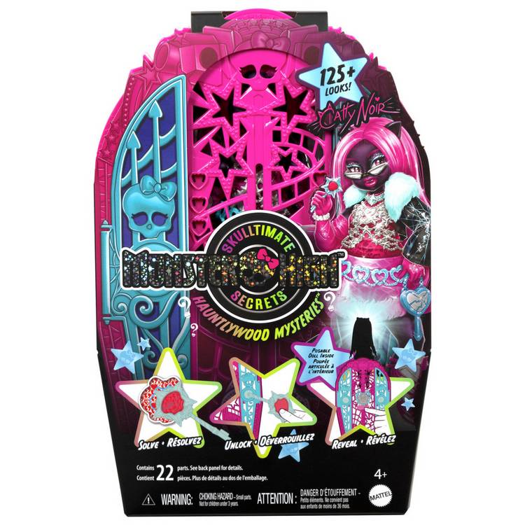 Monster High Catty Noir Skulltimate Secrets doll, UK version