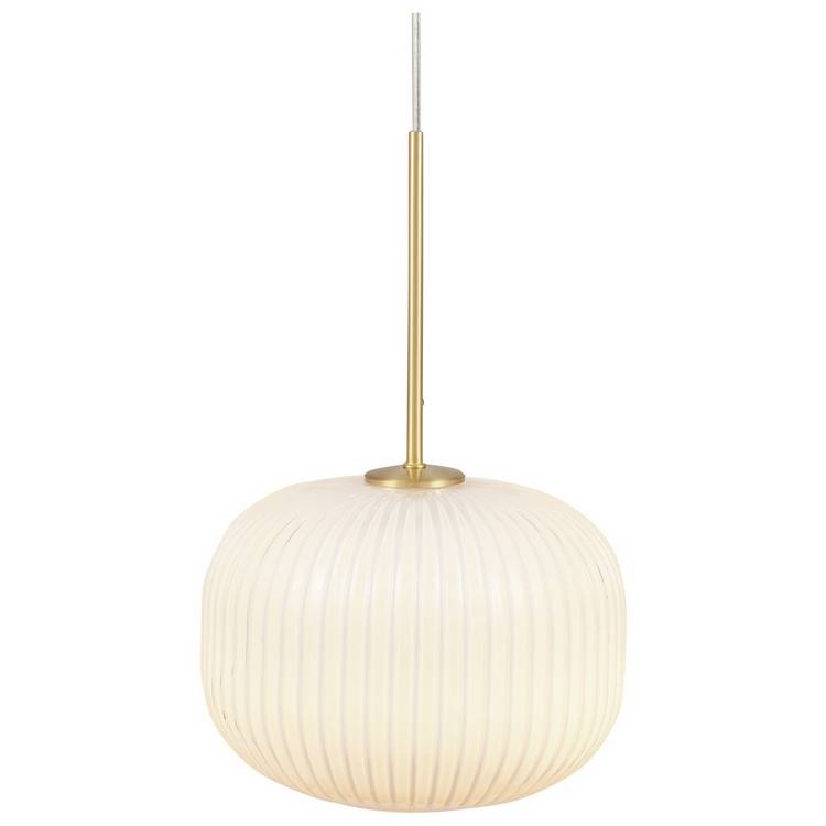Pacific Bella white gold glass pendant light, imported from the UK