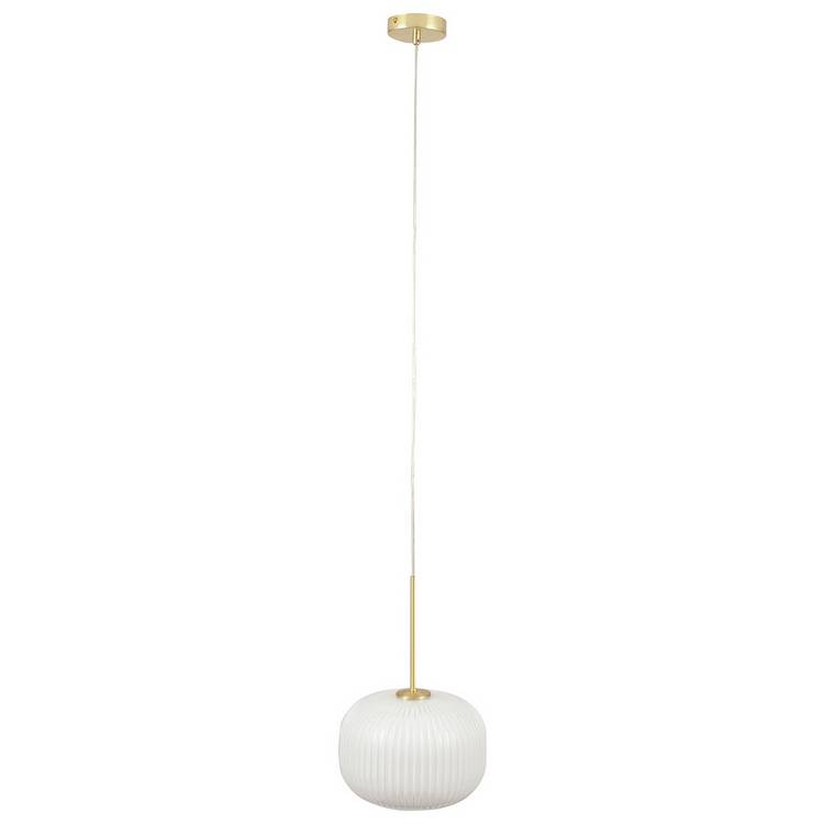 Pacific Bella white gold glass pendant light, imported from the UK