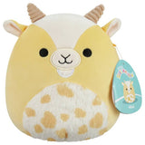 Squishmallows Miel yellow goat plush toy 7.5 inch, UK version
