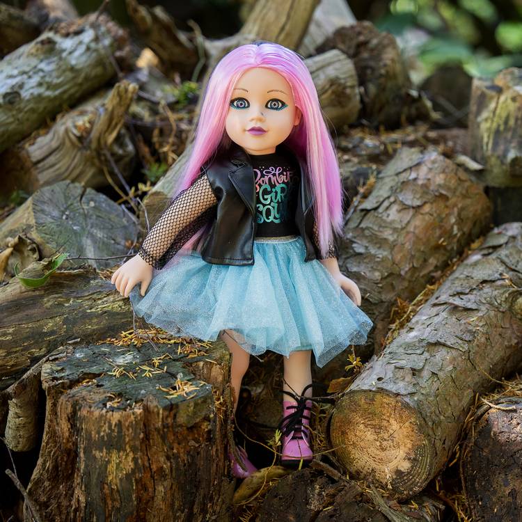 DesignAfriend Heidi zombie doll 18 inch - British product