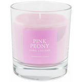 Wax Lyrical Pink Peony candle singlewick 9.5cm (British brand)