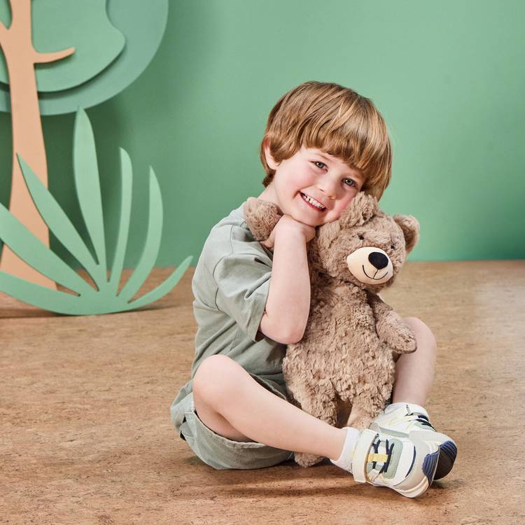 Chad Valley Fluffy Bear soft toy 30cm (British brand)