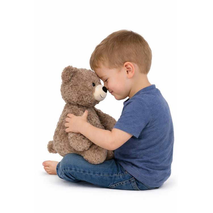 Chad Valley Fluffy Bear soft toy 30cm (British brand)