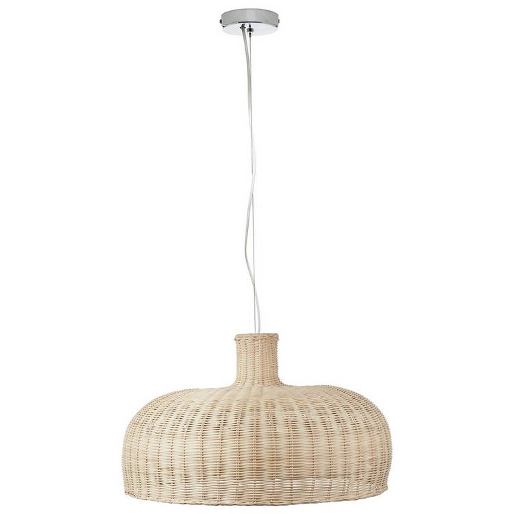 Pacific Caswell rattan pendant light natural, imported from the UK