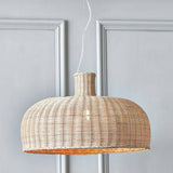 Pacific Caswell rattan pendant light natural, imported from the UK