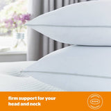 Silentnight firm support pillow 2 pack 74x48cm, imported from the UK