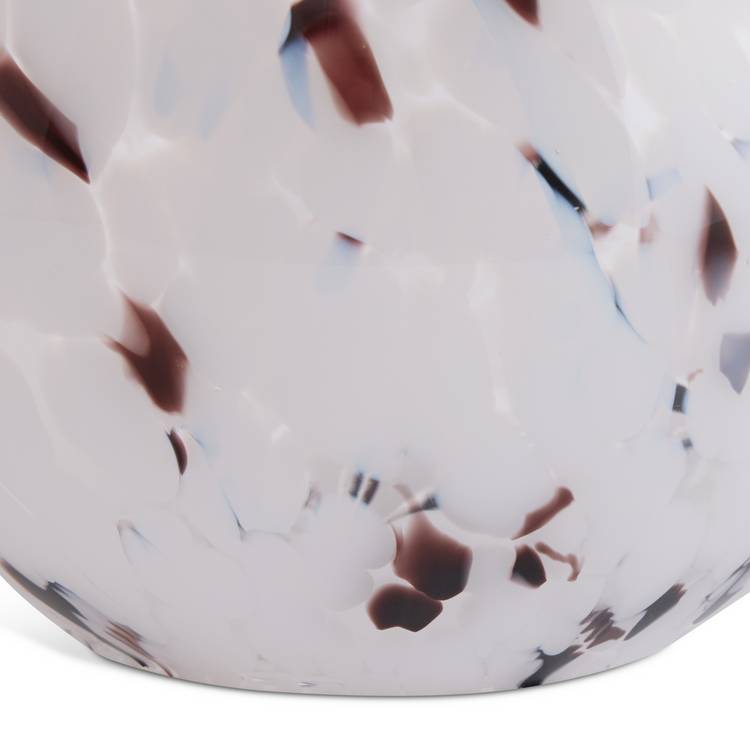 Habitat Confetti glass table lamp grey brown, UK version
