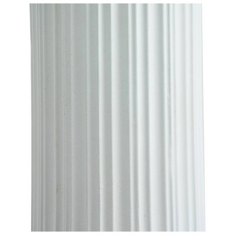 Pacific ceramic table lamp with ridged design - UK version