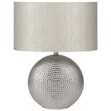 Pacific Mabel ceramic dot textured table lamp, UK version