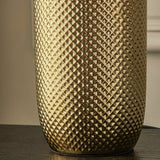 Pacific Nova table lamp gold and black ceramic textured - British product