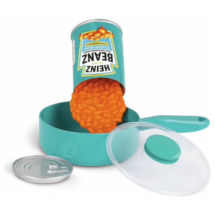 Heinz toy breakfast play set with ketchup and beanz, UK version