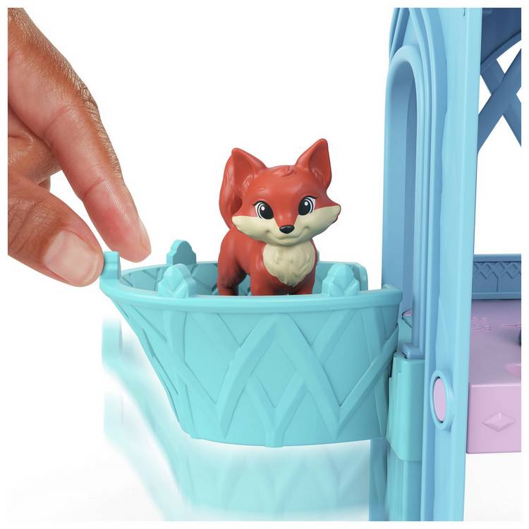 Disney Frozen playset with Elsa small doll and animal friends - British product